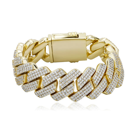 20mm S Cuban Link Bracelet