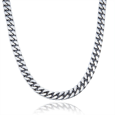 18k Gold Stainless Steel Cuban Link Chain