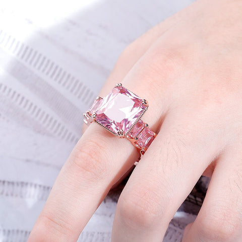 Radiant Cut Diamond Cocktail Ring