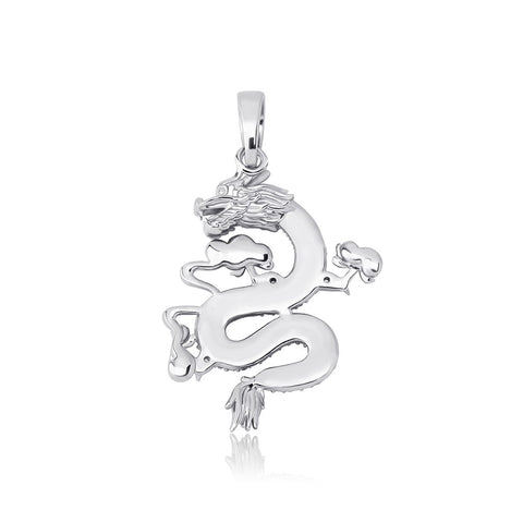 Diamond Dragon Pendant Chain