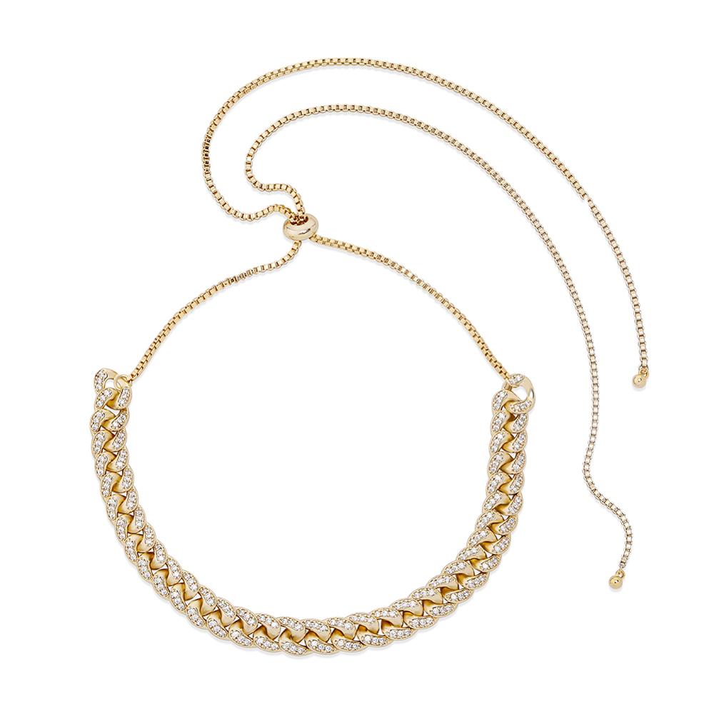 10mm Cuban Link Adjustable Necklace