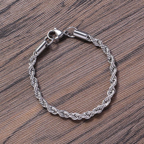 Classic Rope Chain Bracelet